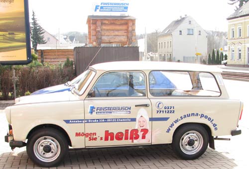 Finsterbusch-Sauna-Trabi