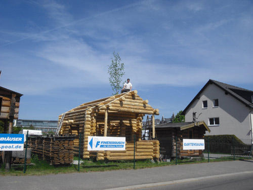 Richfest Naturstammsauna