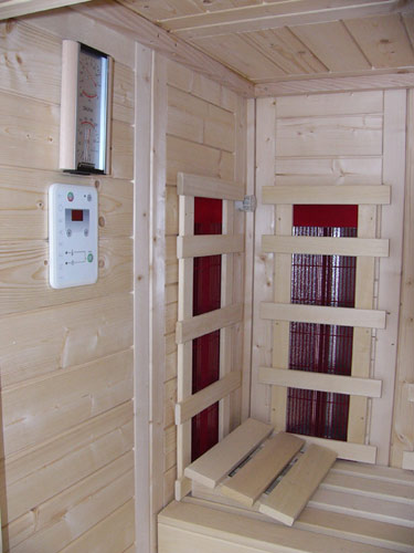 Sauna auf Rollen in Spanien