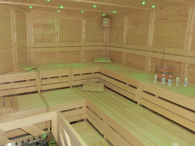 Hotel Meerane - neue Sauna