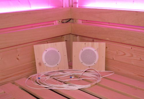 Sauna-Lautsprecher-Set