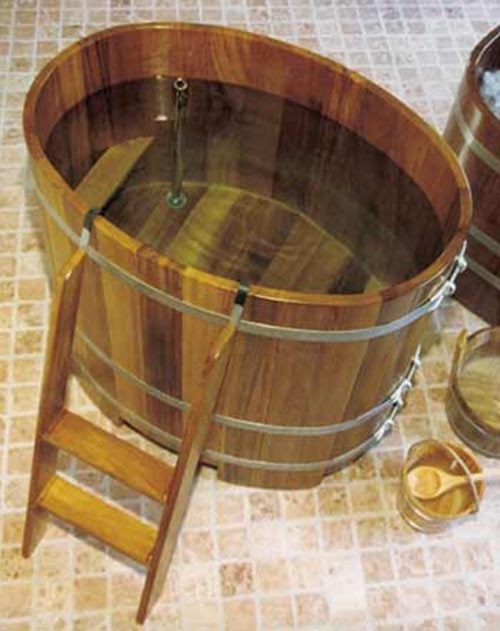 Tauchbecken für Sauna
