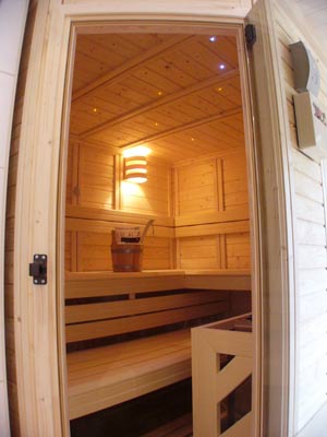 Sauna-Foto der Familie Abrecht