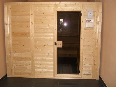 Sauna-Foto der Familie Bauer