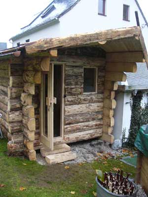 Sauna-Foto der Familie Baumgärtel