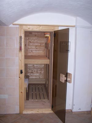 Foto der Sauna der Familie Blaschke