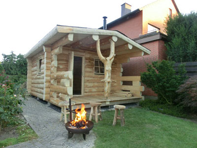 Sauna-Foto der Familie Volkland