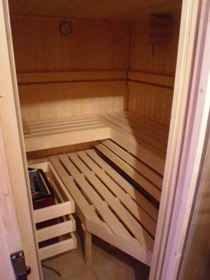 Sauna-Foto der Familie Brückner