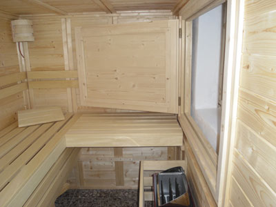 Sauna-Foto der Familie Clemens
