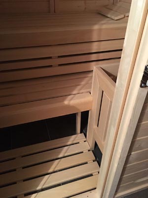 Sauna in der Lausitz