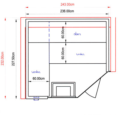 Sauna im Davinci-Haus