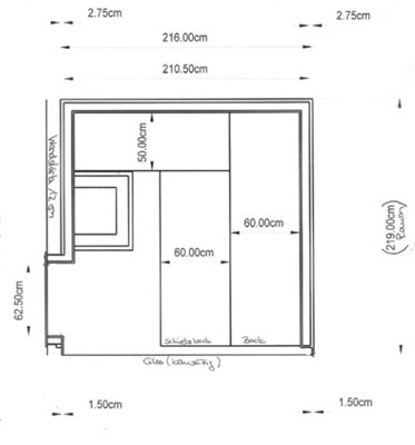 Einbausauna im Davinci-Haus