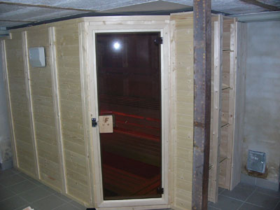 Sauna-Foto der Familie Eberth