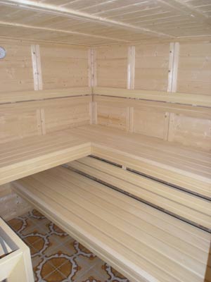 Sauna-Foto der Familie Engling