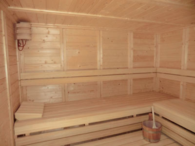 Sauna-Foto der Familie Escherich
