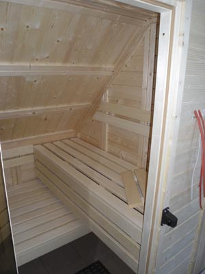 Sauna-Foto im Ferienhaus Prerow