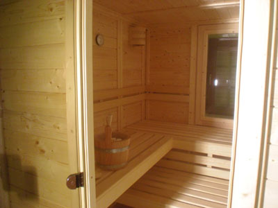 Sauna-Foto der Familie Fischer