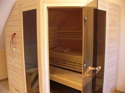 Sauna-Foto der Familie Fleischmann