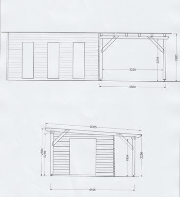 Sauna-Grundriss der Familie Reiche