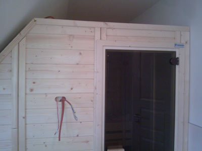 Sauna-Foto der Familie Georgiu