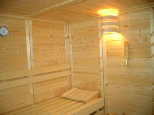 Sauna-Foto der Familie Göttler