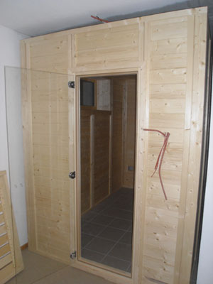 Sauna-Foto der Familie Grieger