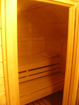 Sauna-Foto der Familie Hahn