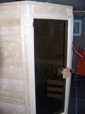 Sauna-Foto der Familie Heger