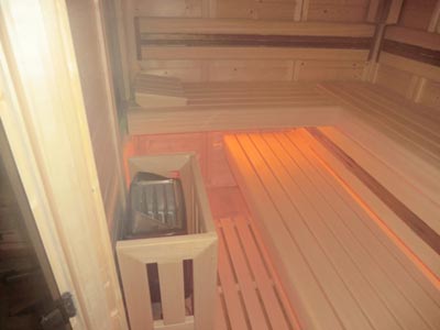 Sauna im Saaletal