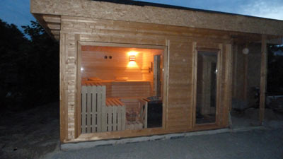 Sauna-Foto der Familie Herrmann