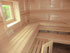 Holzofen-Sauna-Foto der Familie Mller
