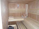 Sauna-Innenverkleidung aus Hemlock