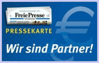 Freie Presse-Pressekarte Wir sind Partner