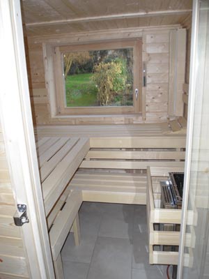 Sauna-Foto der Familie Jurschinek