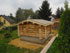 Naturstamm-Sauna-Foto der Familie Kahn