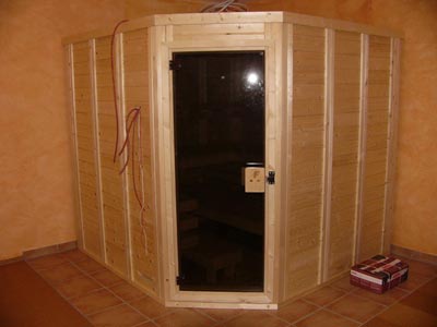 Sauna-Foto der Familie Kainz