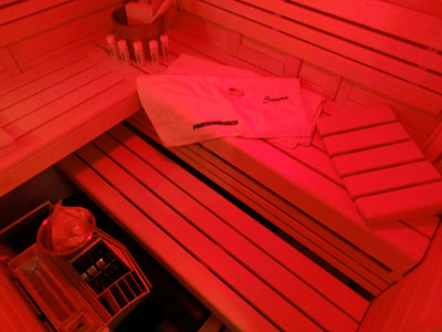 Sauna-Foto der Familie Kilian