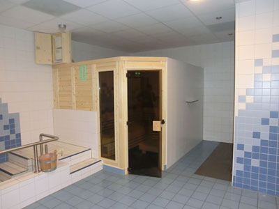 Foto der Sauna im Kindergarten Reinsdorf