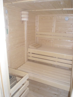 Sauna-Foto der Familie Klingele