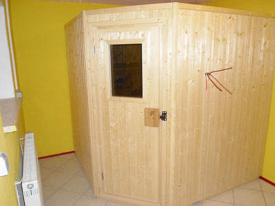 Sauna-Foto der Familie Kraning