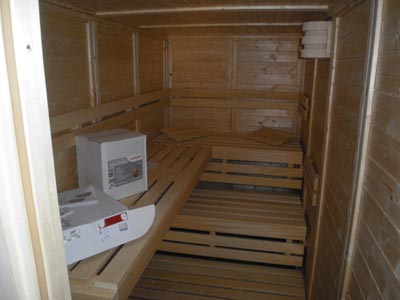 Heimsauna in der Schweiz