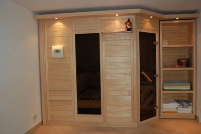 Sauna-Foto der Familie Laurisch
