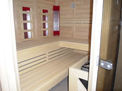 Sauna-Foto der Familie Losner