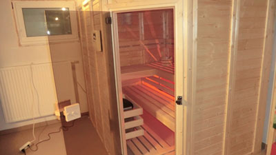 Sauna-Foto der Familie Marschner