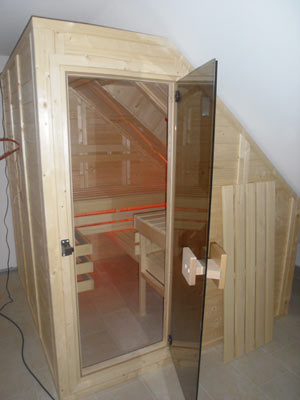 Sauna-Foto der Familie Mempel