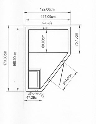 Mini-Sauna zu Hause