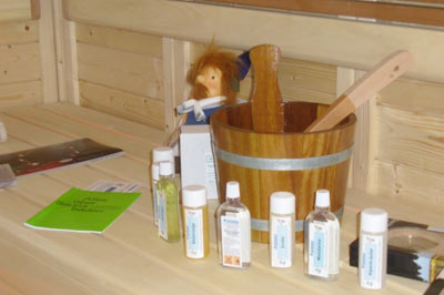 Sauna-Foto der Familie Natusch