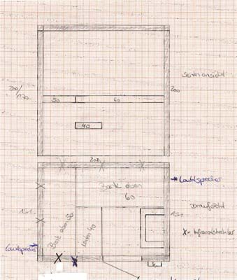 Sauna-Grundriss der Familie Neumann