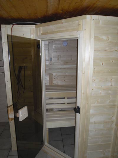 Sauna-Foto der Familie Opitz