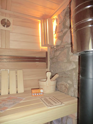 erzgebirgische Premium-Sauna